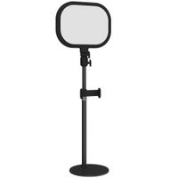homcom lampara de escritorio led regulable 5 modos de color 10 niveles de luminosidad puerto usb temporizador soporte para telefono
