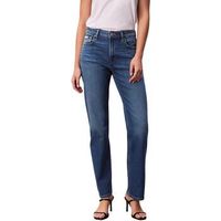 calvin klein jeans jeans high rise straight i lv047b913g para mujer