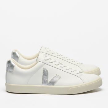 Veja Women's Esplar Leather Low Top Trainers - UK 3