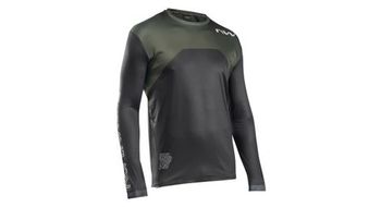 Maillot de manga larga northwave sharp negro verde s