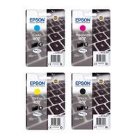 epson 407bkcmy full set original inks 4 pack