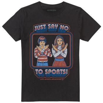Steven Rhodes Camiseta Say No To Sports para hombre