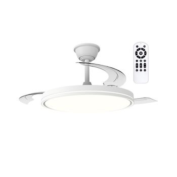 Ventilador led aspas retráctiles land cct dim (60w)