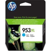 hp 953xl cyan ink cartridge cyan