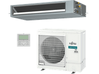 aire acondicionado por conductos - fujitsu acy80-ka 7309 fgh motor dc inverter blanco