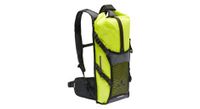 mochila unisex para bicicleta vaude trailpack ii verde fluo
