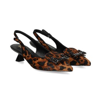 Lodi Zapatos De Tacón Medio Mujer - Negro Talla 37