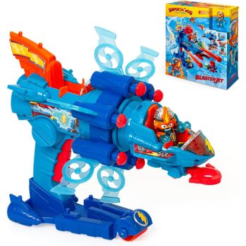 MagicBox SuperThings Blaster Jet con Figuras y Accesorios