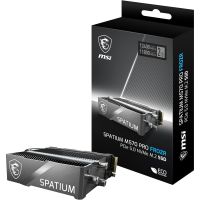 msi spatium m570 pro frozr 2tb disco ssd 12400mbs nvme pcie 50 m2 gen5 3d nand con disipador