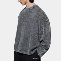 mki miyuki zoku woven cotton long-sleeve top - s