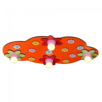 Plafón infantil nube floral