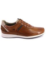 de fluchos f1736 zapatillas casual de hombre piel cuero