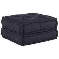 sofa modular tela antracita 70x70x36 cm vidaxl