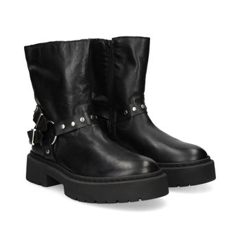 Steve Madden Botines Planos Mujer - Negro Talla 38