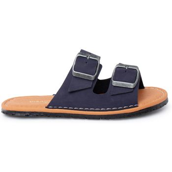 Pisamonas Sandalias Sandalias Barefoot Doble Hebilla Nobuck para niño