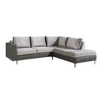 sofa rinconero providence 138 gris funcion de descanso caja de ropa de cama