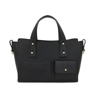 TOUS para mujer. 2002373451 Bolso City Mediano negro (OSFA), Casual, Poliuretano