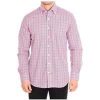 cafe coton camisa manga larga camisas-hombres para hombre