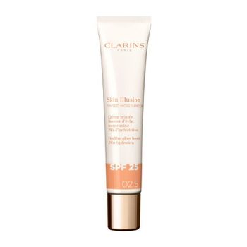 Clarins Cosmética Facial Skin Illusion Tinted Moisturizer SPF25 Tratamiento Antiedad Con Color Efecto Glow