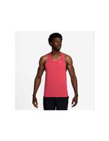 camiseta de running nike fast dri-fit singlet hombre rojo