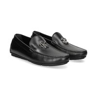 roberto cavalli mocasines hombre - negro talla 41