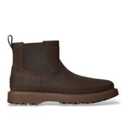ugg para hombre 1184610 botines de piel birch chelsea marron 44 plano ninguno casual