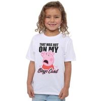 dessins animes camiseta manga larga bingo card para nina