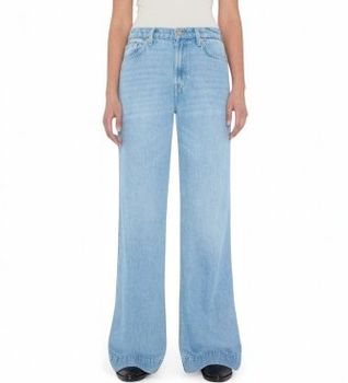 7 For All Mankind para mujer. 7U638C86TDS Jeans Modern Dojo azul (25), Casual, Lyocell
