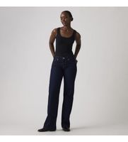 levis para mujer a5566-0002 jeans low loose azul oscuro 2832 casual algodon denim