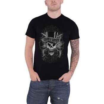 Guns N Roses Tops y Camisetas Faded Skull para mujer