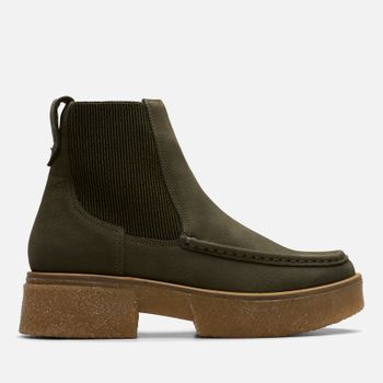 Clarks Women's Linoso Top Nubuck Chelsea Boots - UK 4