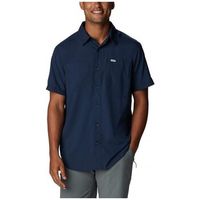 columbia camisa manga corta ridge utility lite para hombre