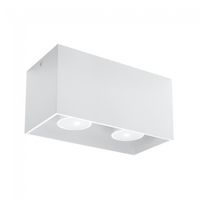 plafon de techo quad 2 luces