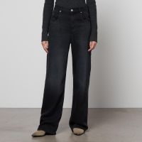 isabel marant paryama wide-leg denim jeans - fr 40uk 12