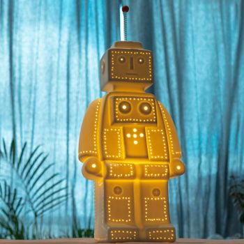 3D Ceramic Lamp Robot