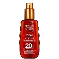 garnier ambre solaire ideal bronze protective oil spf20 sun cream spray 150ml