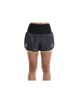 Pantalones de Pádel Bullpadel Lonja Negro Mujer