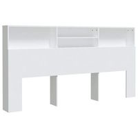 cabecero cama - mueble cabecero blanco 200x19x1035 cm mc4394