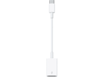 Apple Adaptador de USB-C a USB o Thunderbolt 3 (USB-C), para dispositivo estándar, Blanco