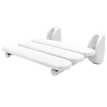 Asiento Plegable De Ducha Pro Blanco Ridder