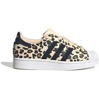 adidas deportivas moda superstar ii j beige kk2104 para nino