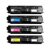 compatible multipack brother tn900bky full set toner cartridges 4 pack