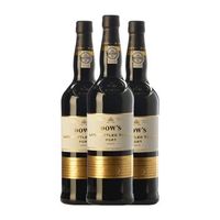 dows port vino generoso late bottled vintage porto 75 cl 20 vol pack de 3 unidades