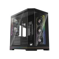 carcasa pc xyz neutron x negro midi tower atx btf