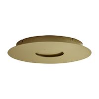 lampara techo moderna dorada led 40 cm