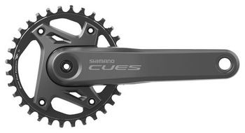 Shimano cues fc u6000 1 platos y bielas 32t 9 10 11s negro
