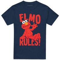 sesame street camiseta rules para mujer