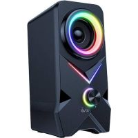 altavoces onikuma gaming bluetooth usb 6w rgb con control de luz
