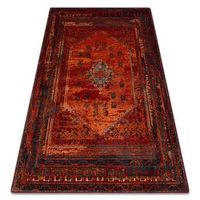 alfombra de lana omega mistik rojo 235x350 cm