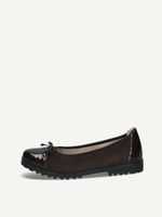 caprice ballerina brown made of leather size 38